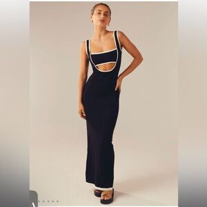 Peppermayo Lost in Paris Knit Maxi Dress in XS/S